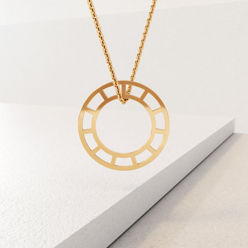 ÉCHELLE - INTENTION Gold Pendant