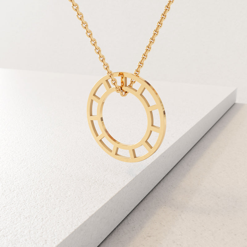 ÉCHELLE - INTENTION Gold Pendant