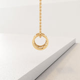 ÉCHELLE - INTERVALLE Gold pendant