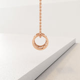 ÉCHELLE - INTERVALLE Gold pendant