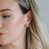 ÉCHELLE - INTERVALLE Gold Earrings